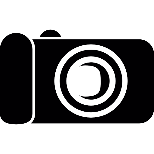 Black digital camera 